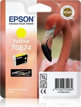 Epson T0874 - Inktcartridge / Geel