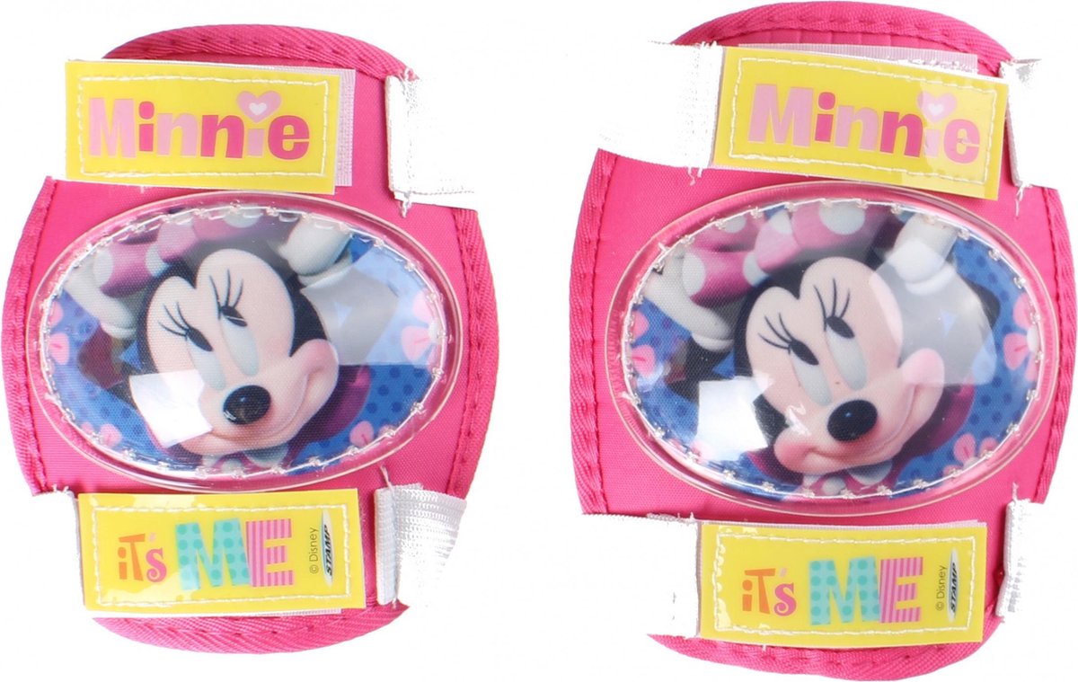 Roller enfant Disney patins à roulettes Minnie Mouse filles rose/blanc