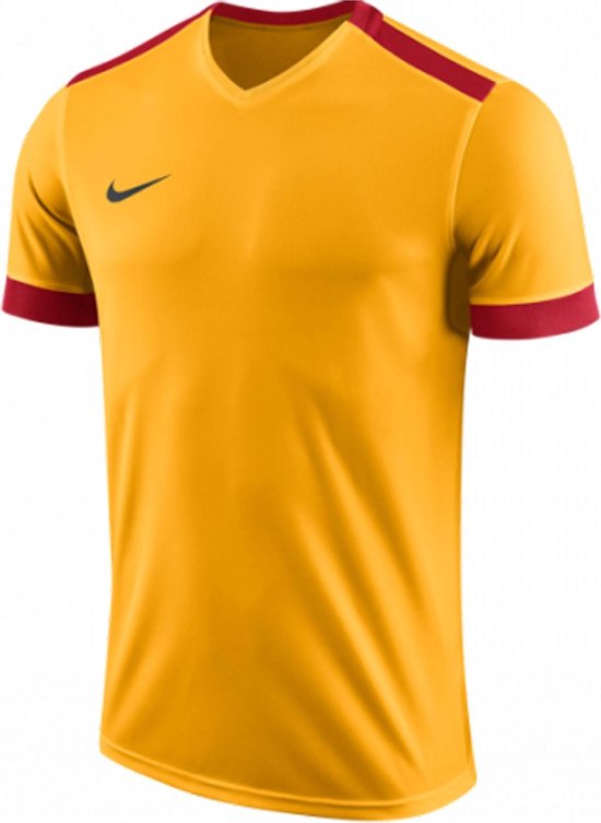 Foto: Nike dry park derby ii ss jersey sportshirt maat 116 unisex geel rood maat xs 116 128