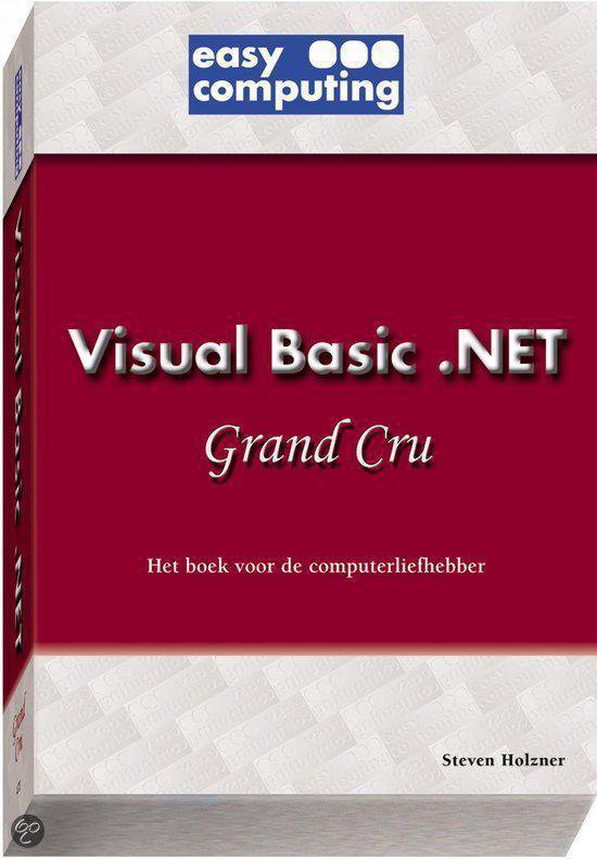 Cover van het boek 'Visual Basic Net Grand Cru'