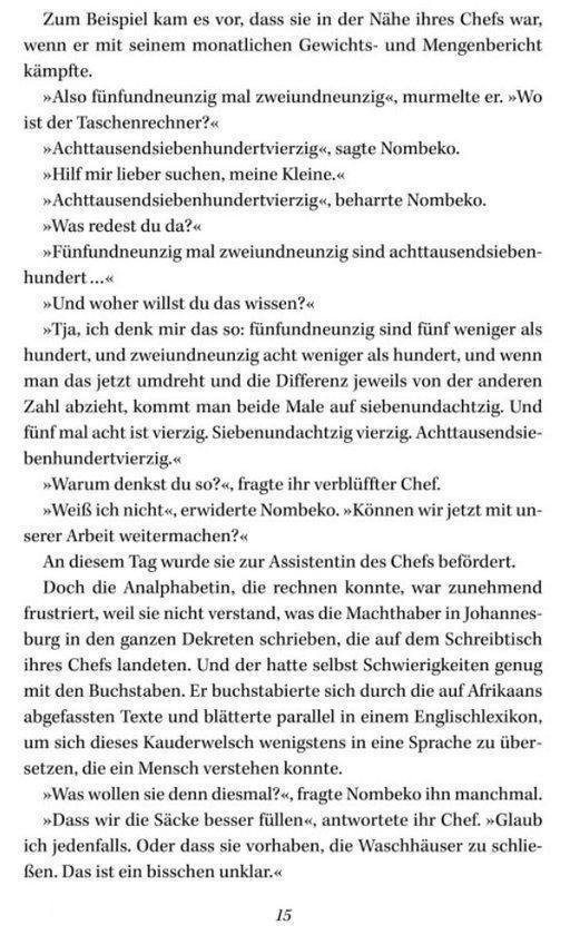 Bertelsmann Lexikon Verlag DIE ANALPHABETIN, DIE RECHNEN KONNTE, Allemand, Couverture rigide, 448 pages