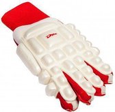 Dita Dita Pro Sr. - Zaalhockeyhandschoen - Links - Maat L - Wit/ Rood
