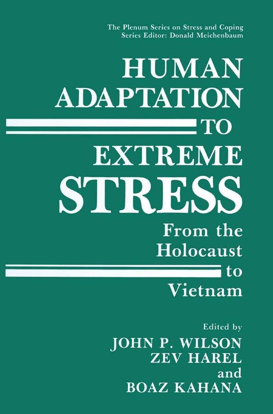 Springer Series on Stress and Coping - Human Adaptation to E ... - cover