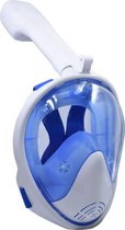 Snorkelmasker met Aansluiting voor GoPro – Maat S/M – Blauw – Beslaat Niet