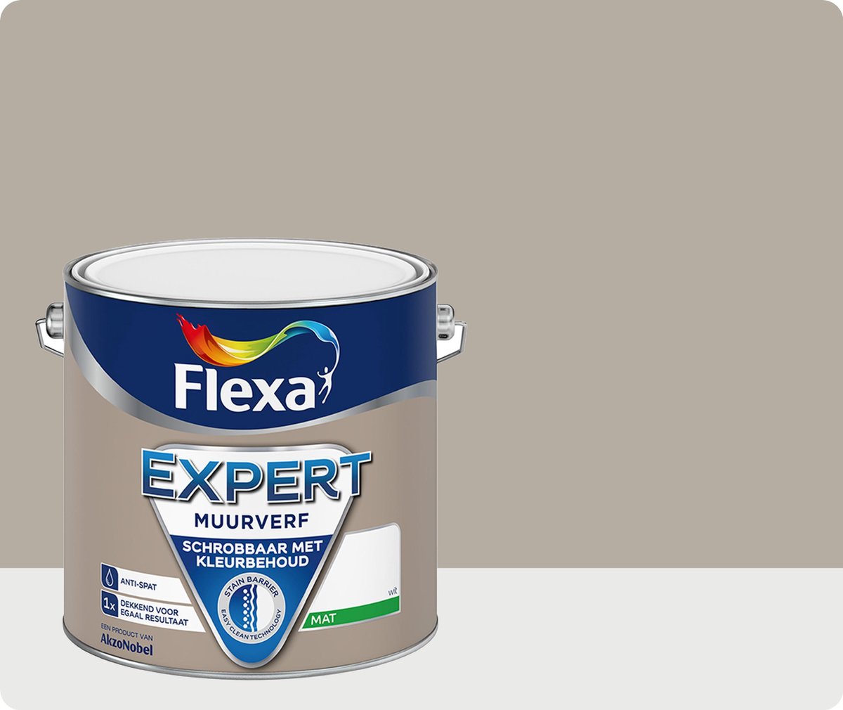 Flexa Expert Beigebruin 2.5 L bol.com