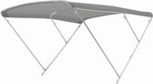 Biminitop elegance 3bow/Grey L 200 cm x B 185-205 cm x H 115 cm