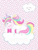 Unicorn Asleep Composition Notebook