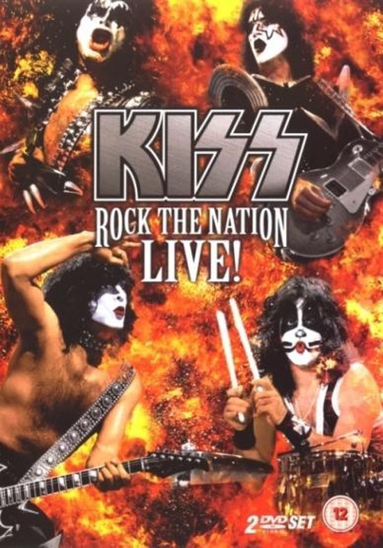 Cover van de film 'Kiss - Rock The Nation Live!'