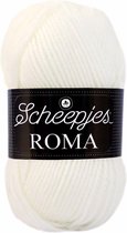 Scheepjes Roma 1501 Wit. PAK MET 10 BOLLEN a 50 GRAM.