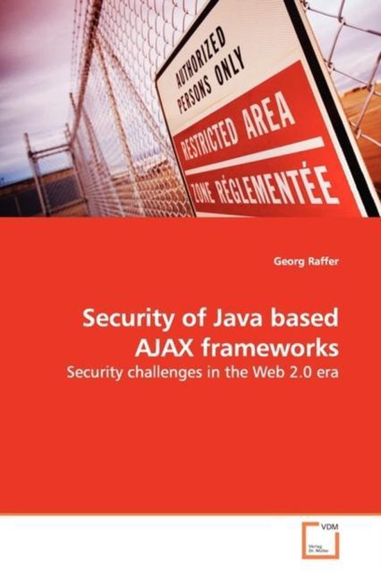 Security of Java based AJAX frameworks - cover