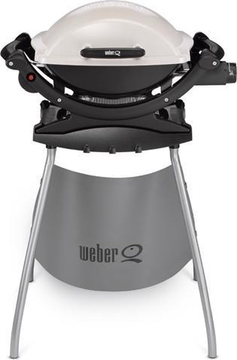 Weber Q 140 Elektrische Barbecue - Incl. Standaard - Zwart | bol.com