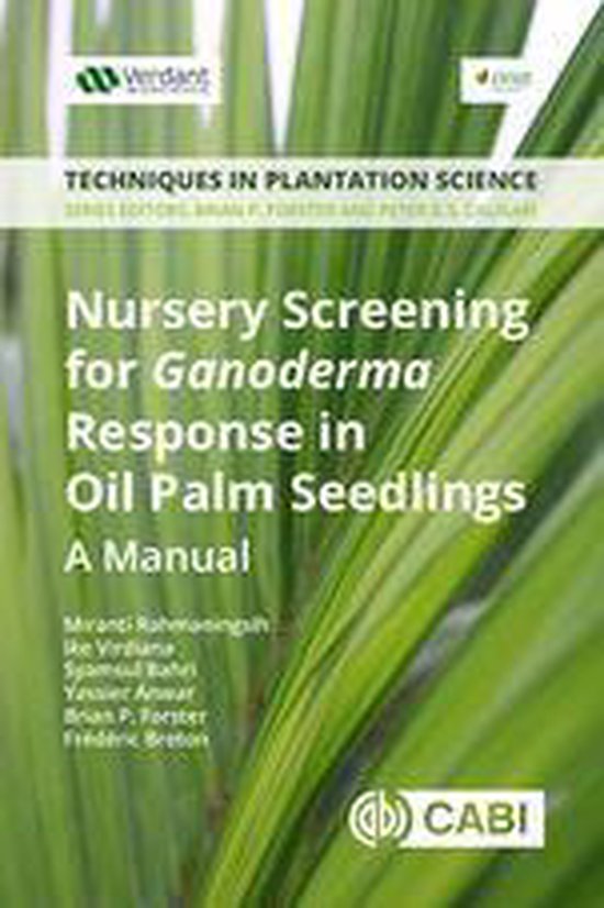 Techniques in Plantation Science 3 - Nursery Screening for G ... - cover