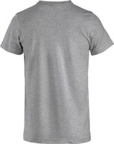 Basic-T bodyfit T-shirt 145 gr/m2 grijsmelange