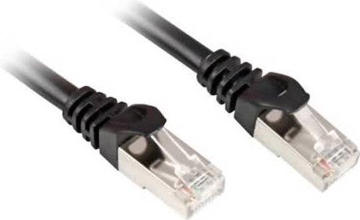 Sharkoon 4044951014996 - Cat 6 STP-kabel - RJ45 - 2 m - Grijs