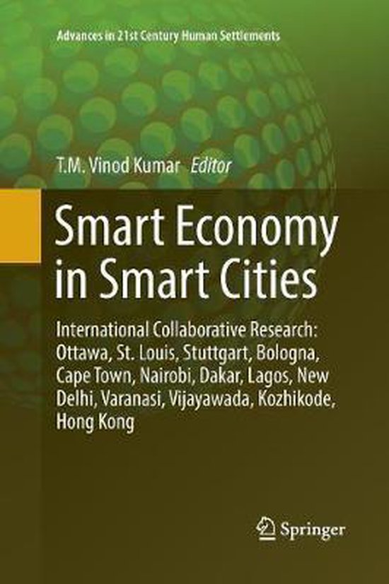Advances in 21st Century Human Settlements- Smart Economy in ... - cover