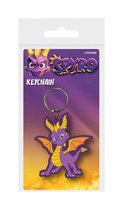 Spyro the Dragon rubberen sleutelhanger