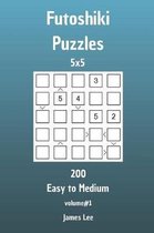 Futoshiki Puzzles - 200 Easy to Medium 5x5 Vol. 1