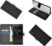 Sony Xperia XZs Wallet Bookcase smartphone hoesje - effen zwart