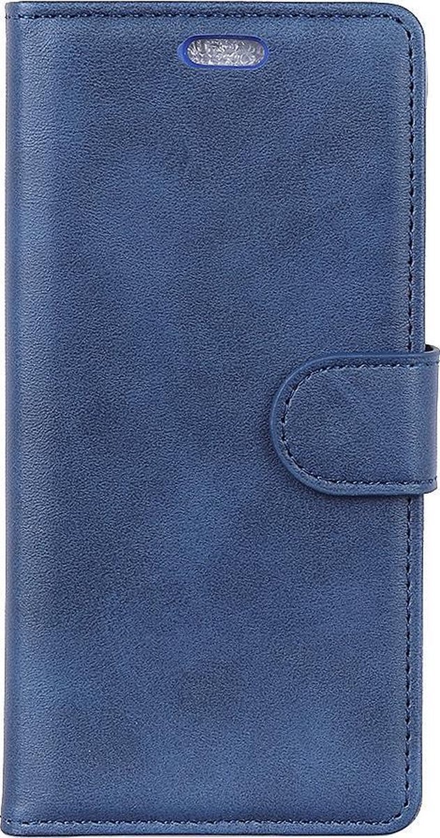 Luxe Book Case - Geschikt voor Samsung Galaxy S10 Hoesje - Blauw