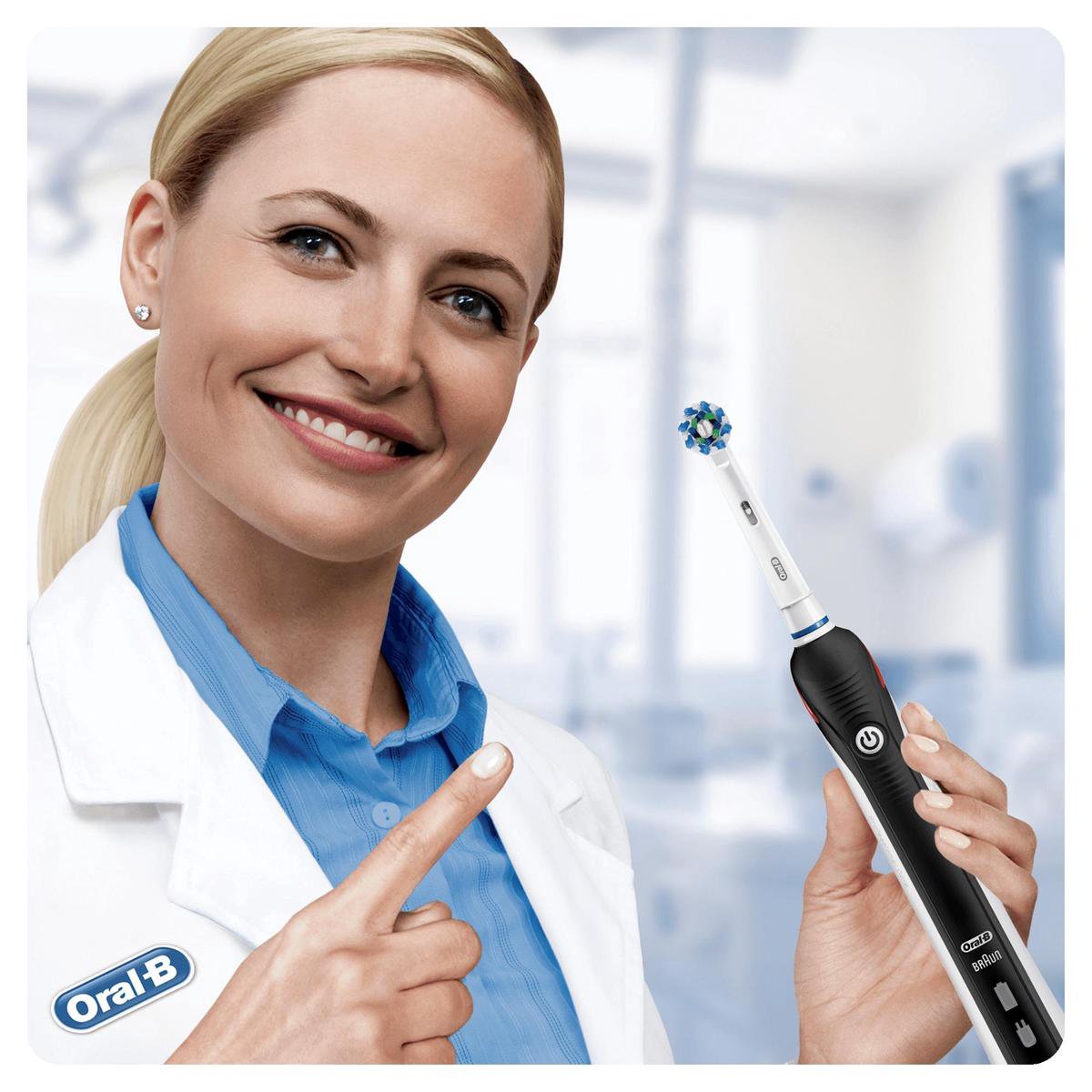 vrijheid veiligheid Gemakkelijk Oral_B Pro 2 - 2900 - Duoverpakking Elektrische Tandenborstel - Zwart |  bol.com