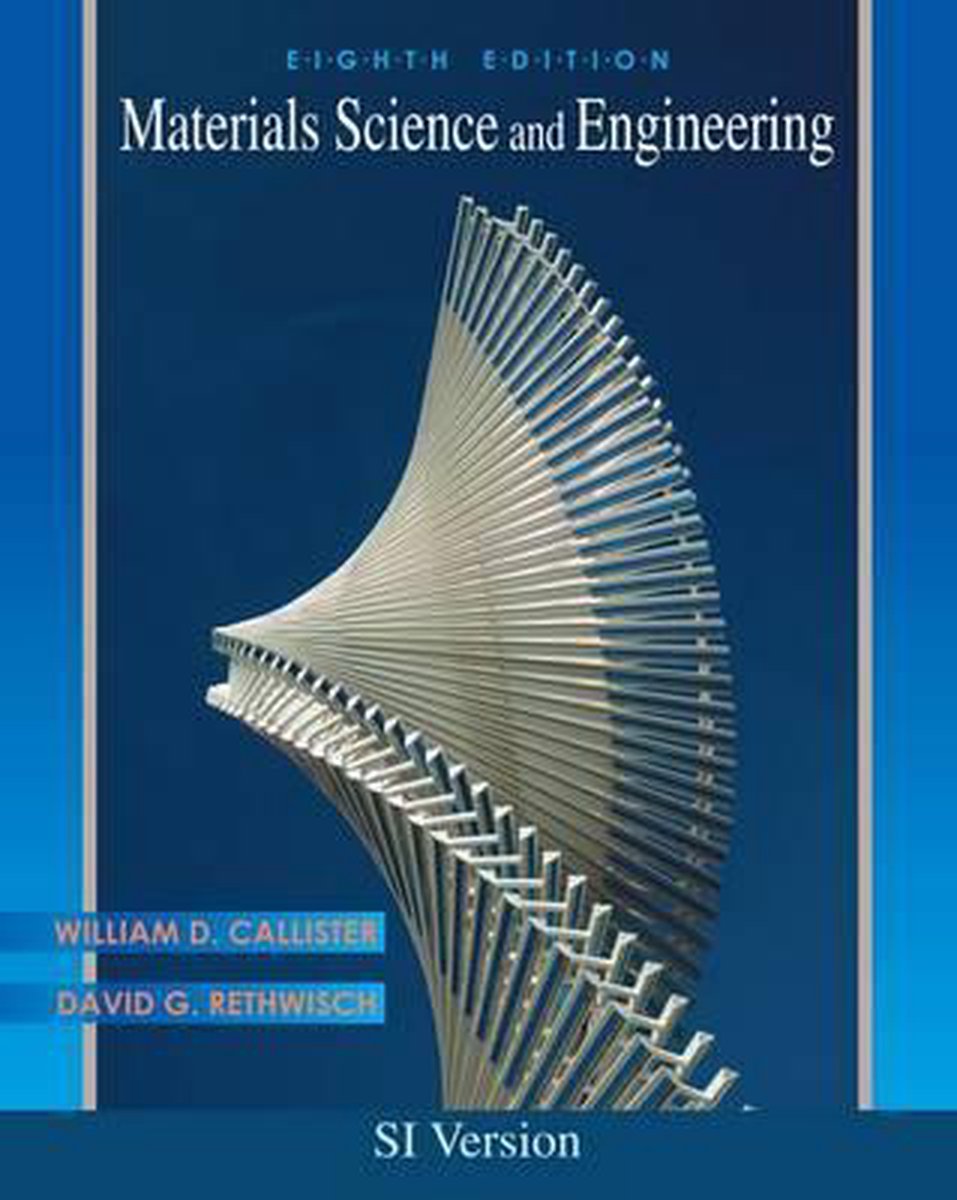 Omslag van Materials Science And Engineering