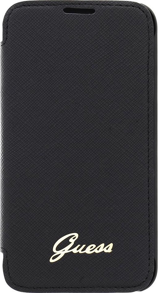 Samsung Galaxy S5 Neo/Galaxy S5 Plus/Galaxy S5 hoesje - Guess - Zwart - Kunstleer