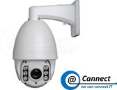 IP netwerkcamera, FullHD 2MP, Infrarood, 10x zoom, 360° non-stop, PTZ