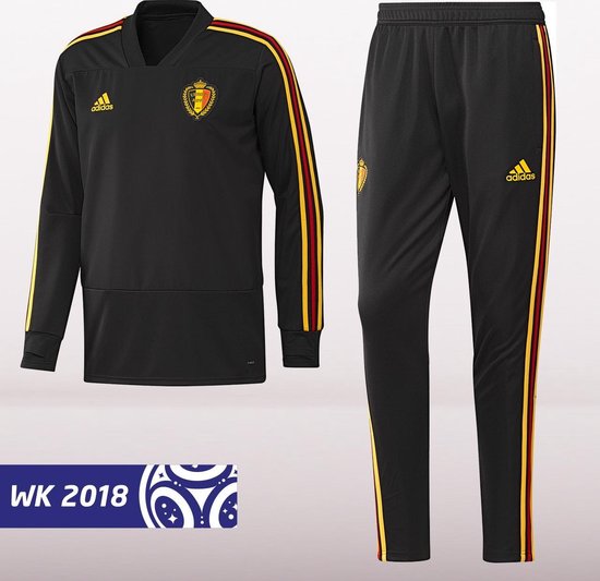 Adidas Belgie Trainingspak 2018 Heren - cd3604 - M | bol.com