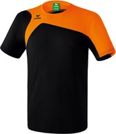 Erima Club 1900 2.0 T-Shirt Zwart-Oranje Maat XL