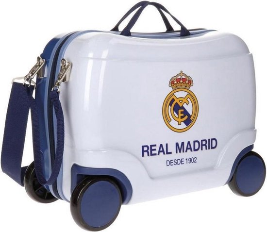 Ingrijpen Gelijkenis regiment Real Madrid Trolley 38 Liter Wit | bol.com