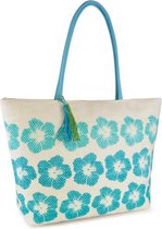Summer Bags FLOWERS Strandtas Shopper Paper Straw Vakantie Tas TRENDY