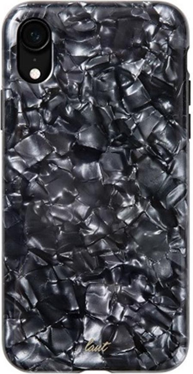 LAUT - iPhone Xr Hoesje - Back Case Pop Zwart
