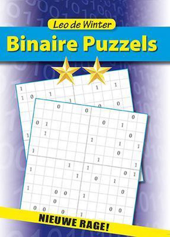 Cover van het boek 'Binaire puzzels 2 sterren' van Leo Winter