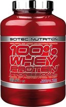 Scitec Nutrition - 100% Whey Protein Profesional - With Extra Key Aminos and Digestive Enzymes - 2350 g - Vanilla Very Berry