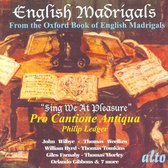 English Madrigals From  The Oxford University Press