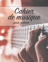 Cahier de Musique Pour Guitare