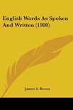 English Words as Spoken and Written (1900)