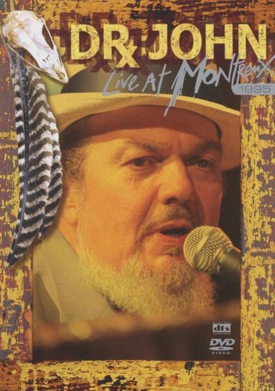 Cover van de film 'Dr. John - Live At Montreux 1995'