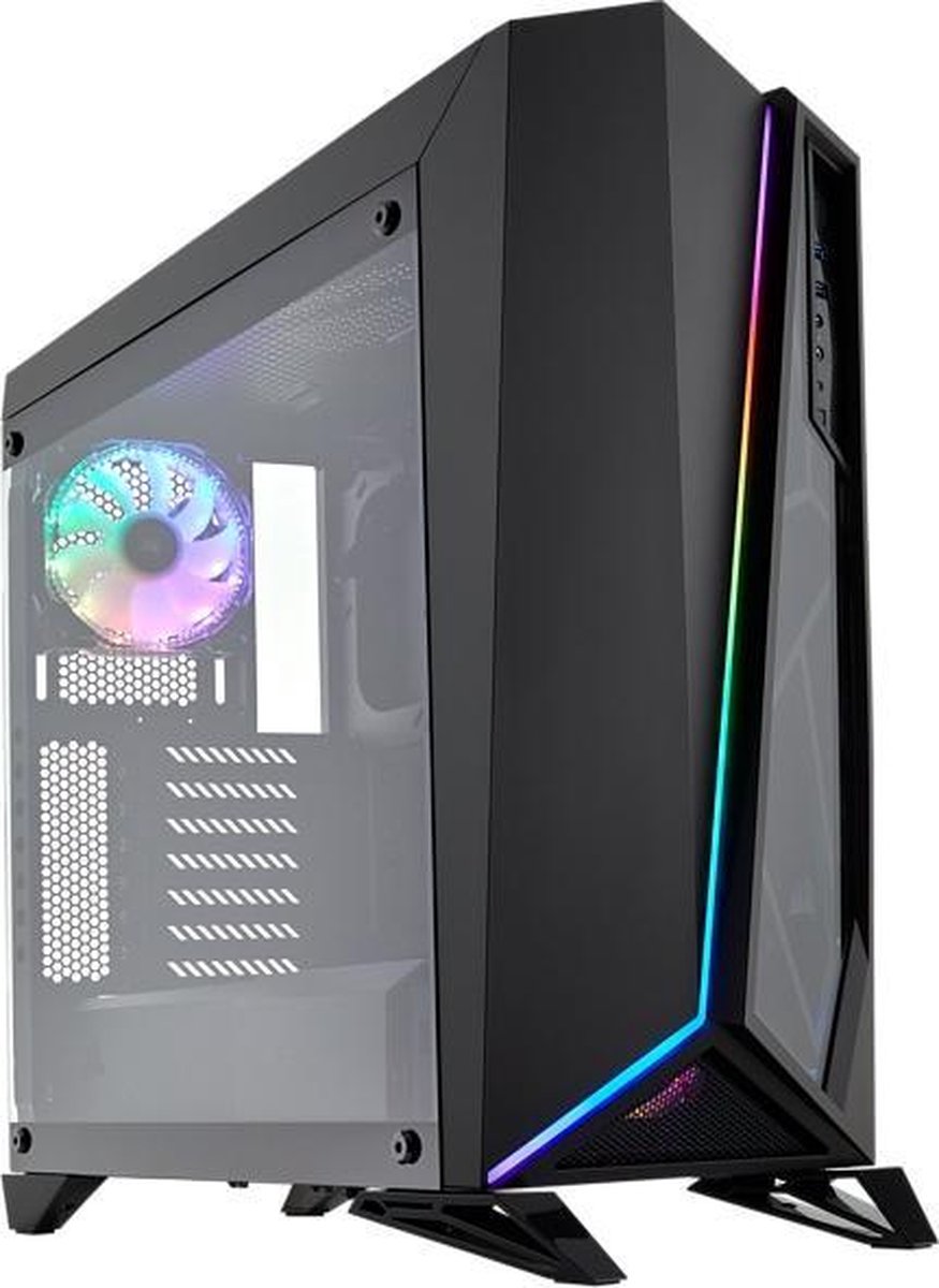 BOITIER PC GAMER CORSAIR CARBIDE SPEC-OMEGA RGB Blanc – Asus Store