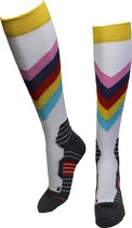 skisokken - snowboardsokken- hoge hardloopsokken - Molly Socks - mid compressie sokken - Wintersport - Unicorn socks - bamboe - merino wol - antibacterieel sokken - 36-41