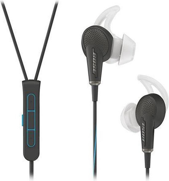 Bose QuietComfort 20- In-ear oordopjes met Noise Cancelling - Zwart |  bol.com