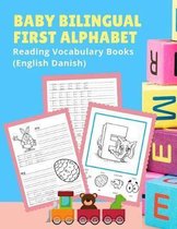 Baby Bilingual First Alphabet Reading Vocabulary Books (English Danish)