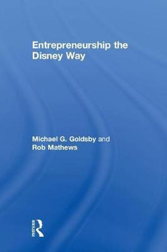 Entrepreneurship the Disney Way - cover