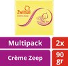 Zwitsal Crème Zeep - 2 x 90 g - Baby