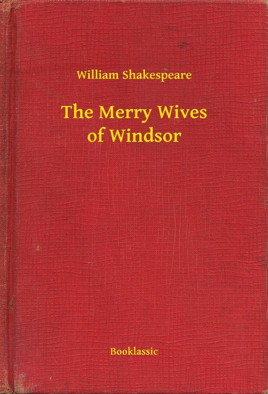 The Merry Wives of Windsor - cover