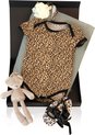 So Cool Baby - Leopard - Kraamcadeau meisje of babyshower cadeau origineel