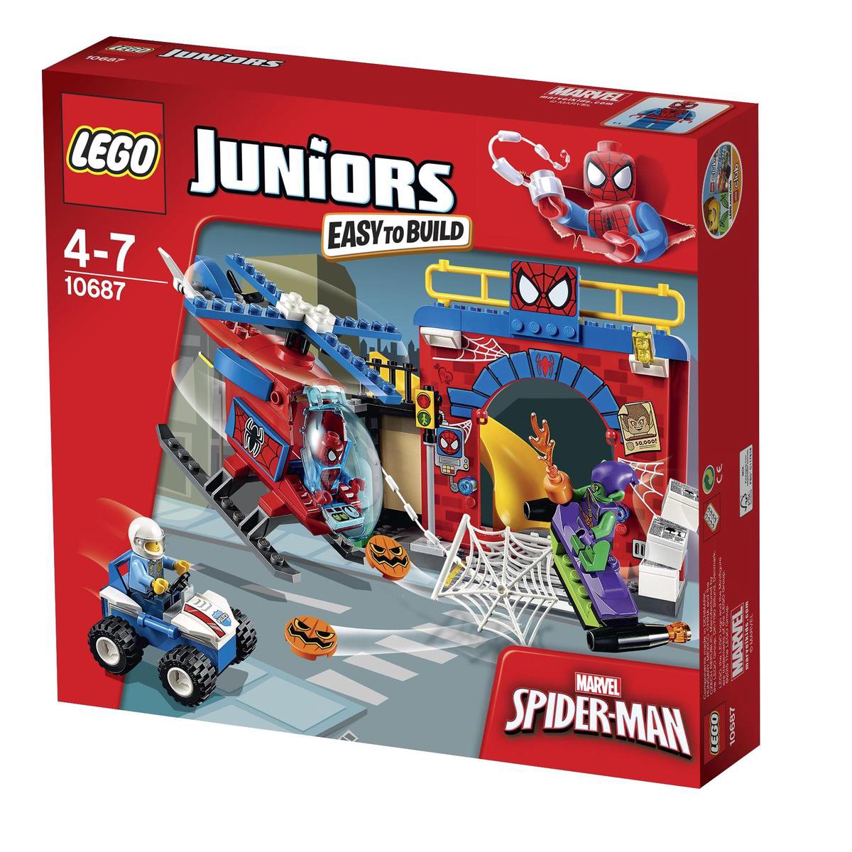 LEGO Juniors Spider-Man Schuilplaats - 10687 | bol.com