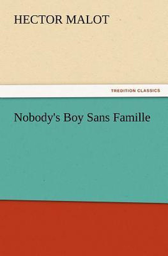 Boek "Nobody's Boy Sans Famille" van Hector Malot, uitgave Tredition Classics.