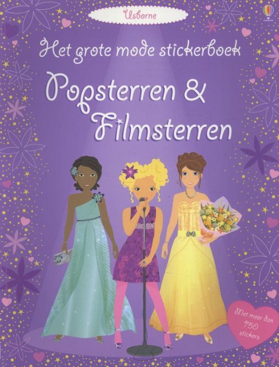 Grote mode stickerboek popsterren en filmsterren - none | Do-index.org