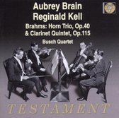 Brahms: Horn Trio, Clarinet Quintet / Brain, Kell